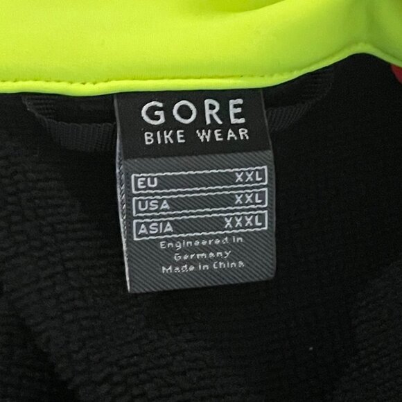 Gore Bike Wear Mens Red XXL Windstopper Cycling Vest - Picture 4 of 6